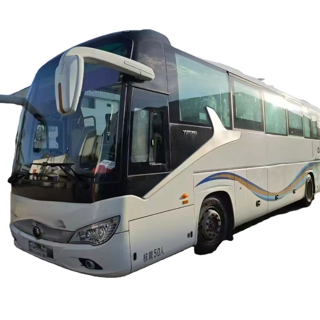 High Quality Used ZK6120 50-60 Passenger Coach Bus Diesel Manual Transmission Euro 4 Emission Standard Complies Trade Import